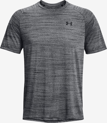 UNDER ARMOUR Functioneel shirt 'Tiger' in Zwart: voorkant