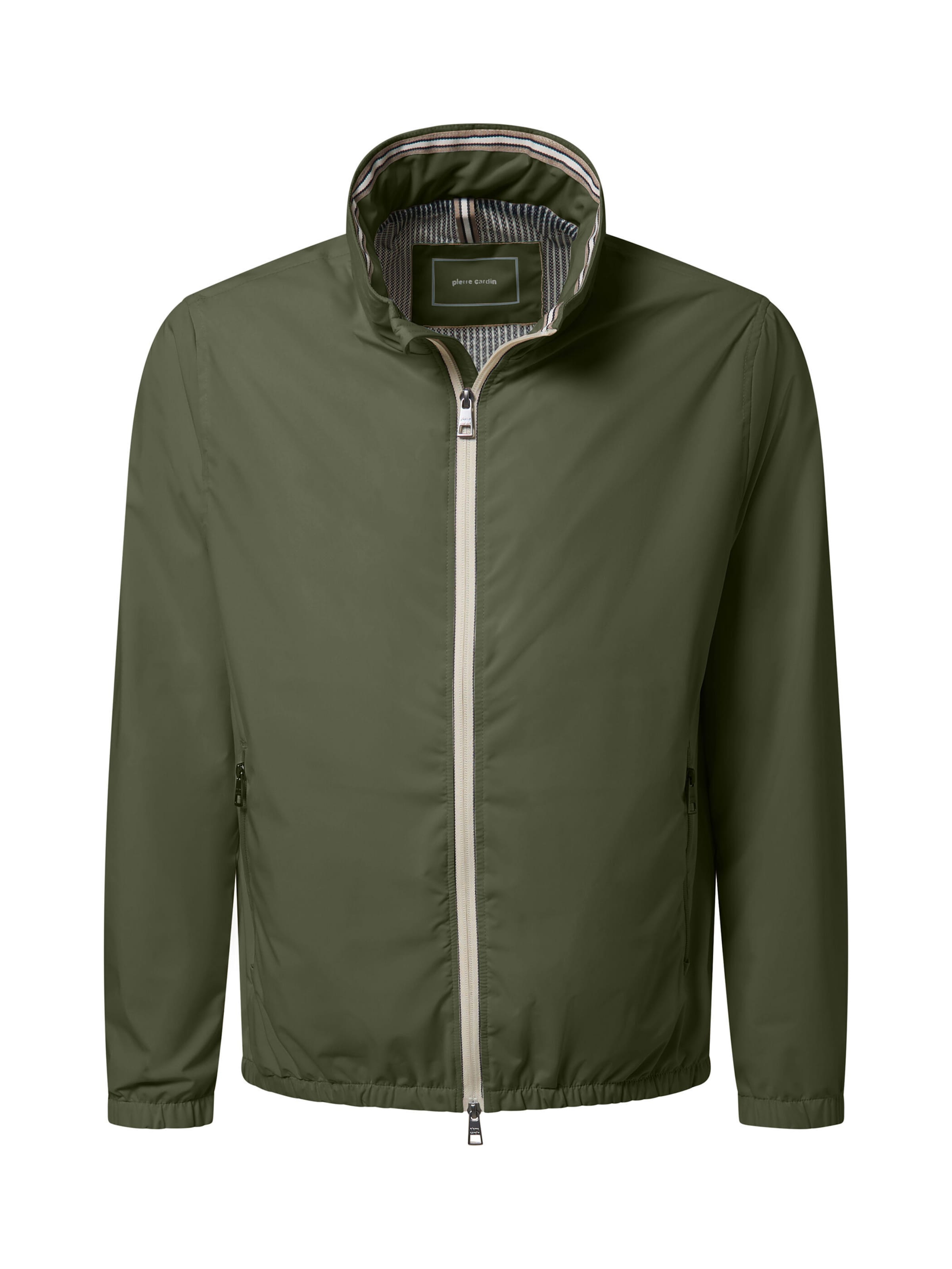 Veste mi-saison PIERRE CARDIN en vert : devant