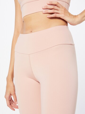 Hey Honey Skinny Sporthose 'Misty' in Pink