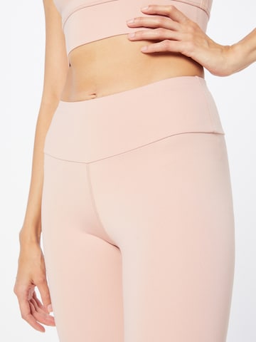 Hey Honey Skinny Workout Pants 'Misty' in Pink