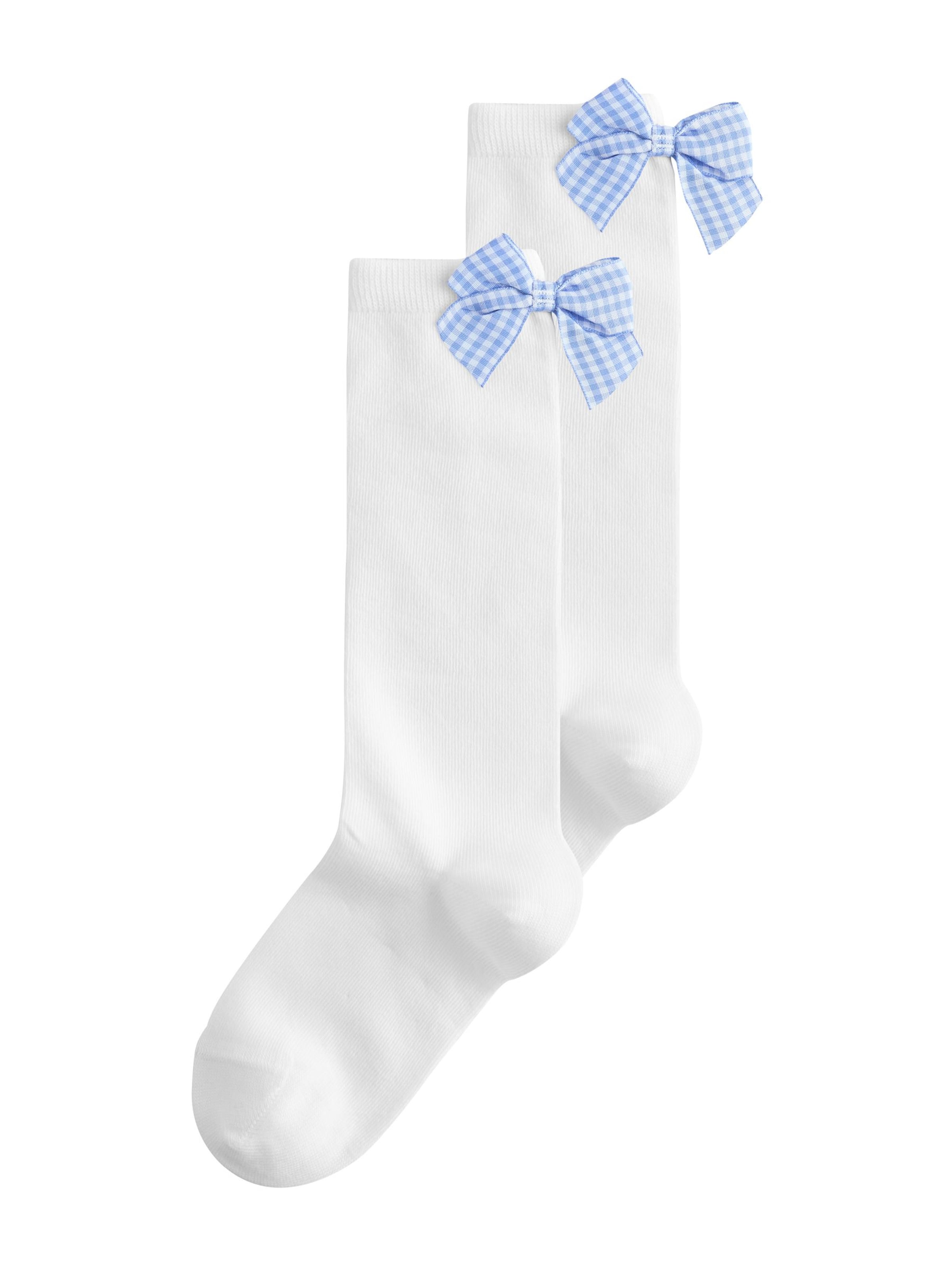 Chaussettes Next en blanc : devant