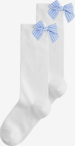 Chaussettes Next en blanc : devant