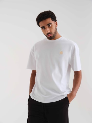 ABOUT YOU x Kevin Trapp - Camiseta 'Quentin' en blanco: frente