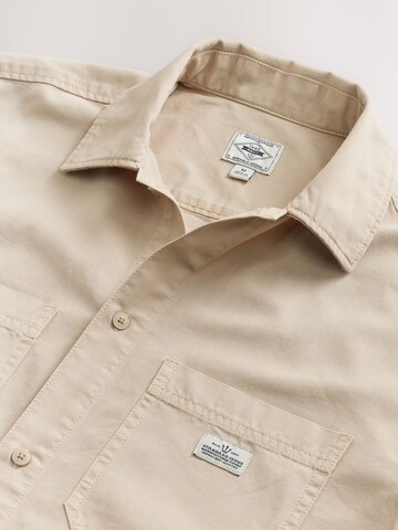 Next Regular Fit Hemd in Beige