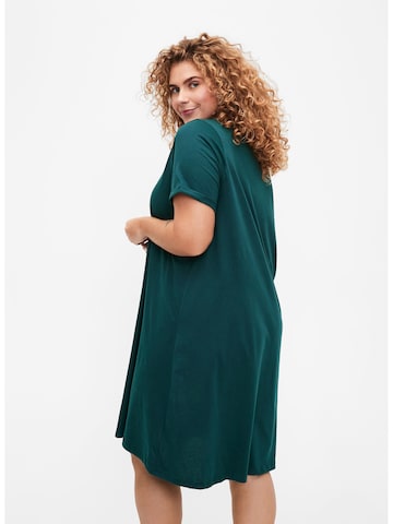 Zizzi - Camisola de pijama 'Mally' em verde