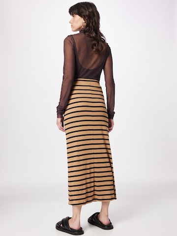 ABOUT YOU Skirt in Beige