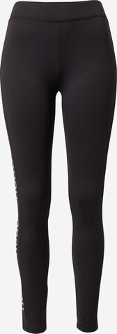 HUGO Skinny Leggings 'Neflective' - fekete: elől