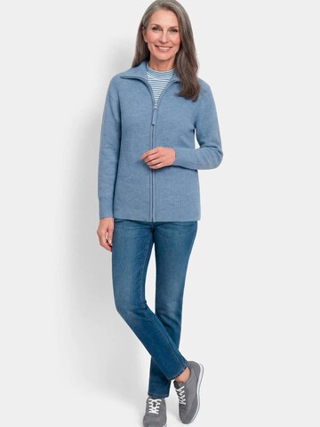 Goldner Knit cardigan in Blue