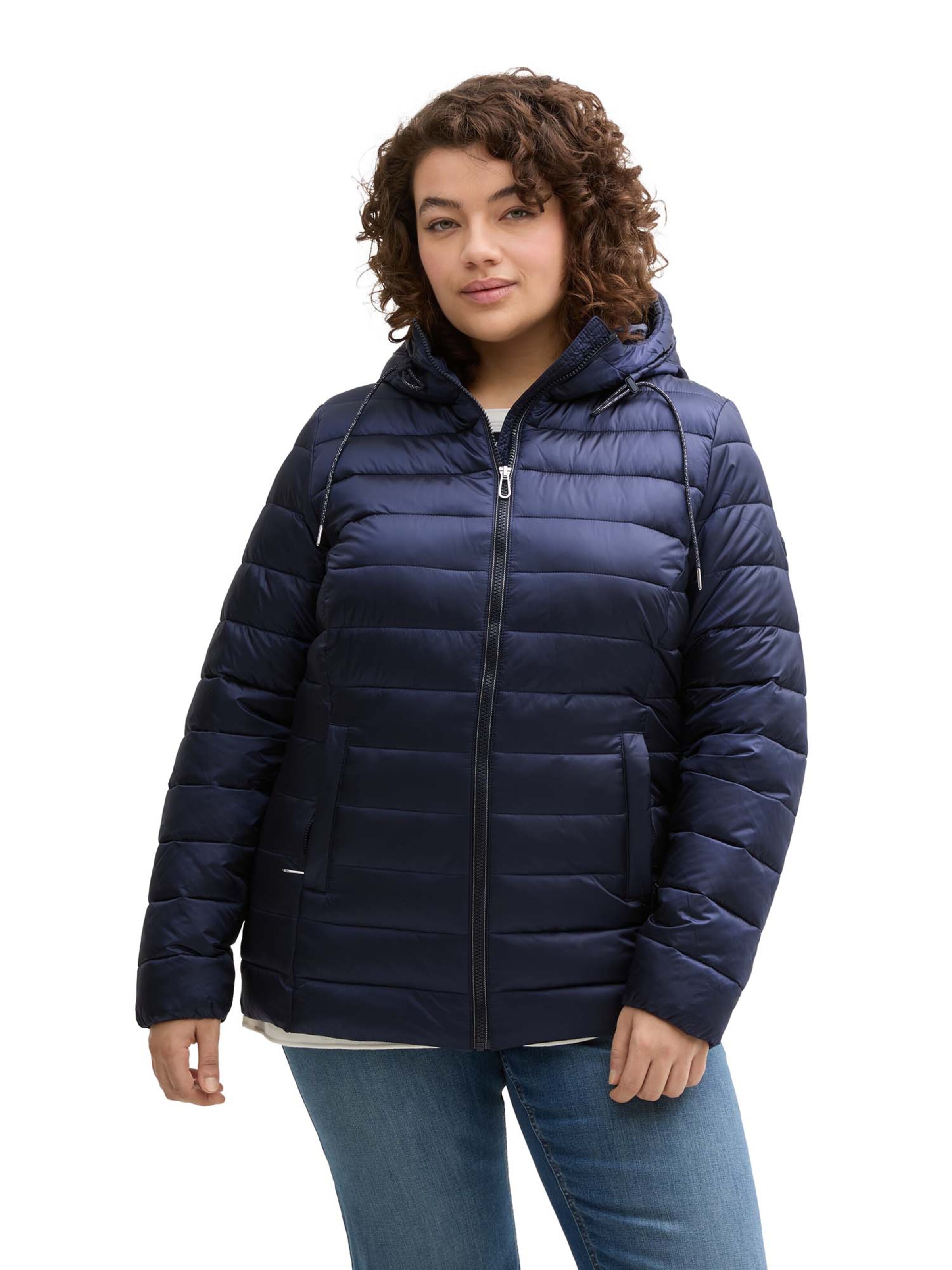 Giacca invernale di Tom Tailor Women + in blu: frontale