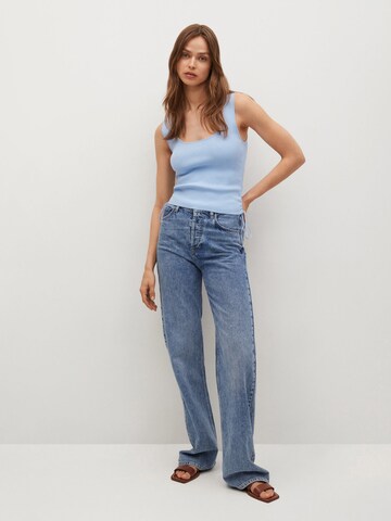 MANGO Top 'GADERI' in Blauw