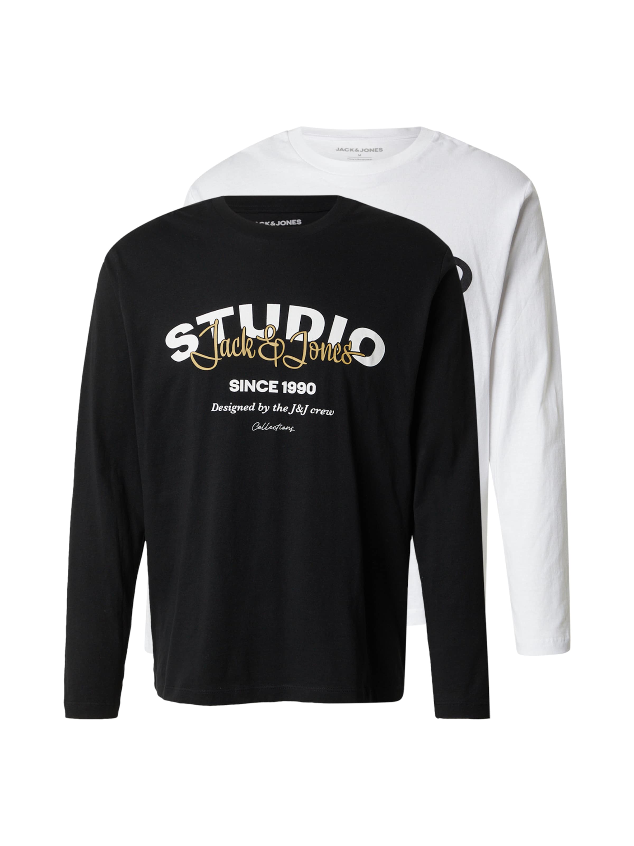 JACK & JONES Bluser & t-shirts 'JJYUKI' i sort: forside