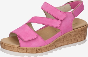 WALDLÄUFER Sandals in Pink: front