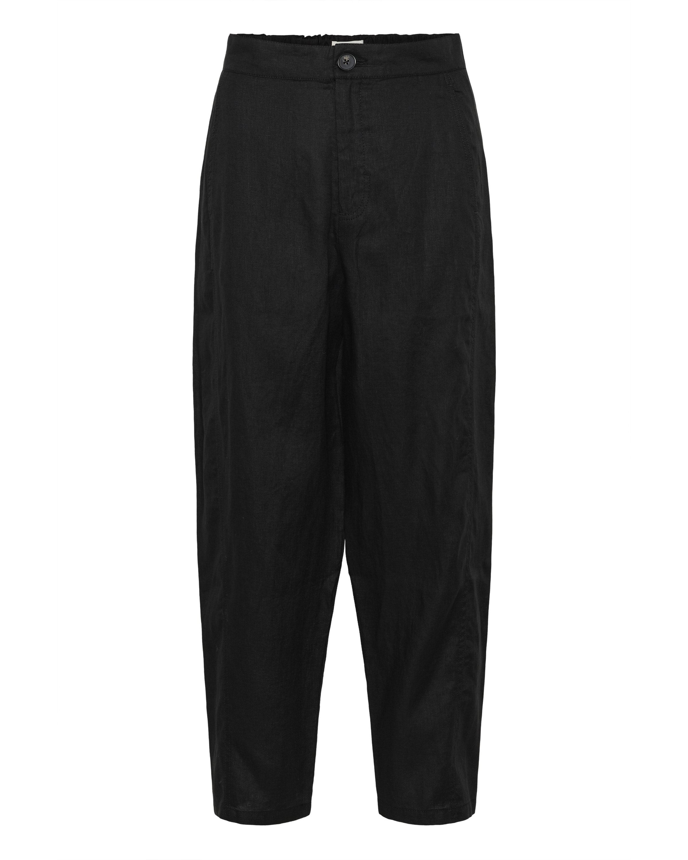 Part Two Regular Trousers in Black: front