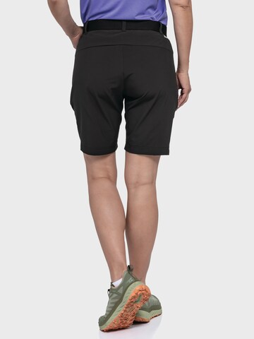 Schöffel Regular Outdoor trousers ' Hiking Shorts Style Blaustein WMS ' in Black