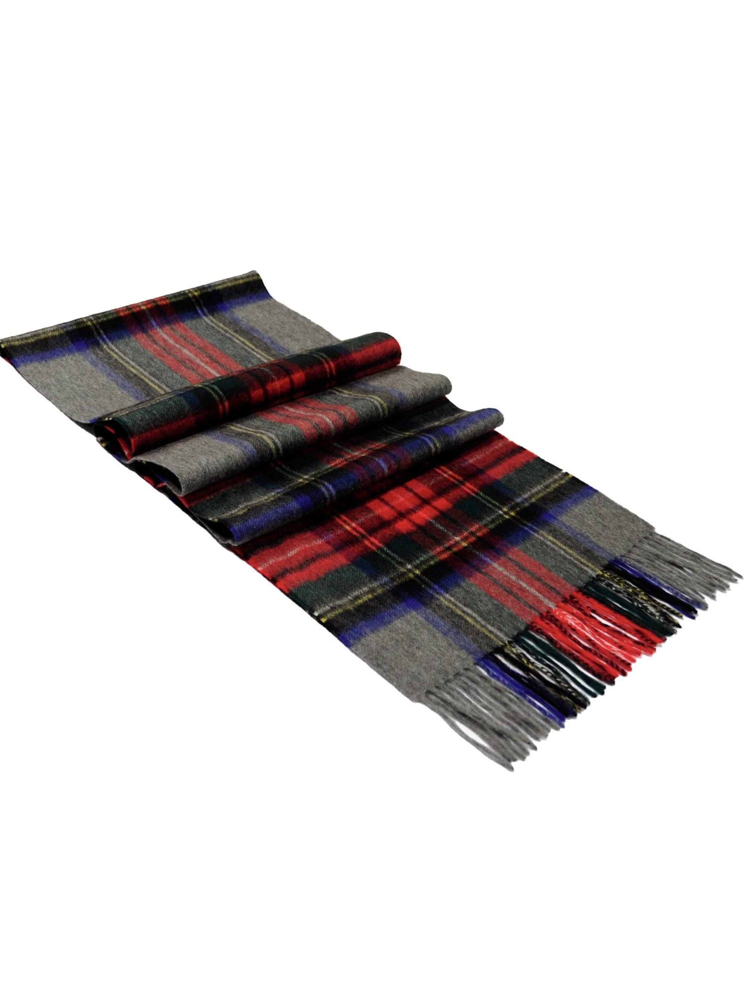 MayTree Scarf 'Tartan' in Red