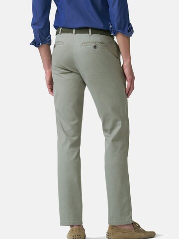 Regular Pantalon chino 'Roma 1-5080' MEYER en vert