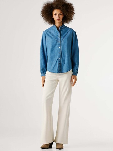 Pepe Jeans Blouse in Blauw
