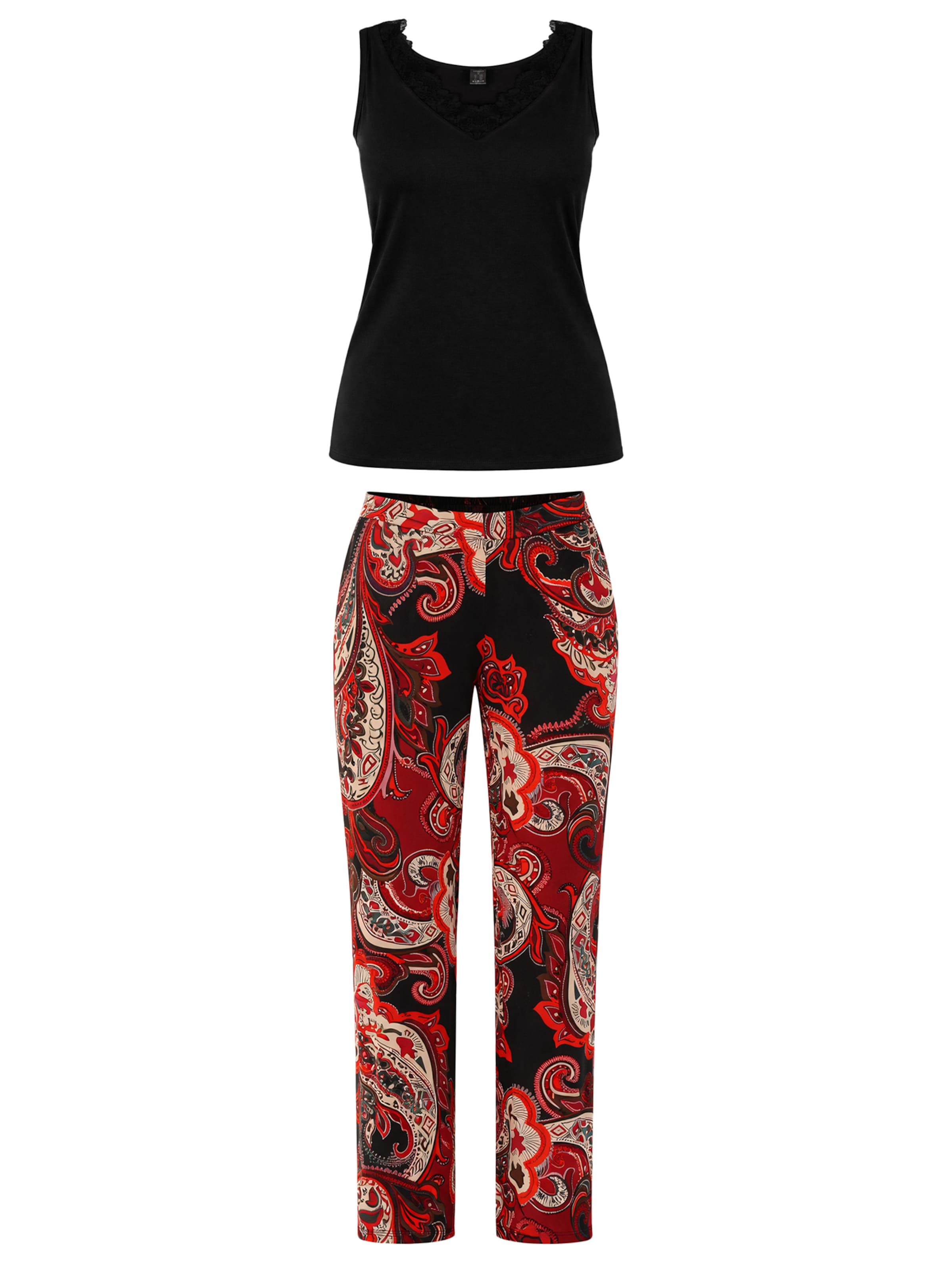 Vivisence Pajama '2064' in Black: front