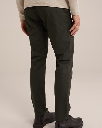WE Fashion Slim fit Chino trousers in Green