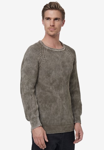 Rusty Neal Pullover in Grau: predná strana