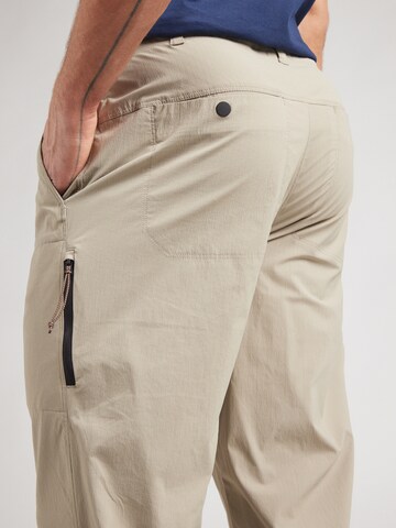JACK WOLFSKIN Regular Outdoor trousers 'WAGAMI' in Grey