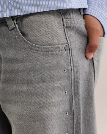WE Fashion Wide leg Jeans in Grey