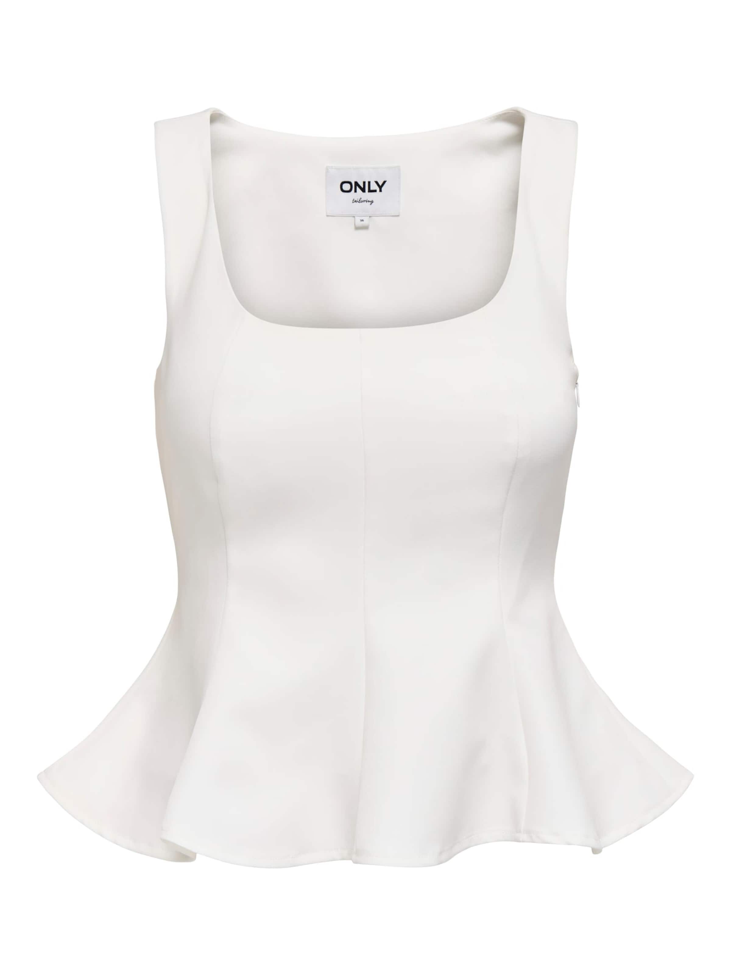 ONLY Top 'Orleen' in White: front