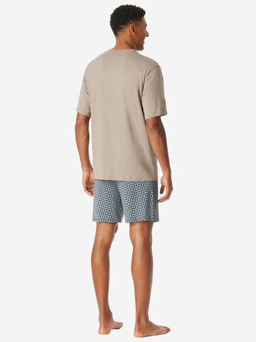 Pyjama court 'Comfort Nightwear' SCHIESSER en marron