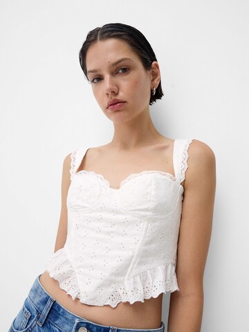 Bershka Topp i vit