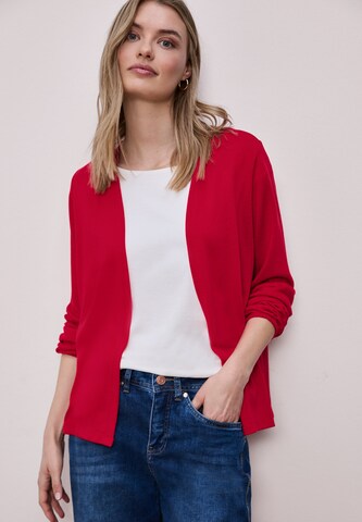 STREET ONE Strickjacke in Rot: Vorderseite
