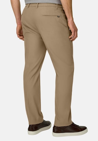 Coupe slim Pantalon chino Boggi Milano en beige