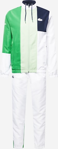 LACOSTE Tracksuit in White: front