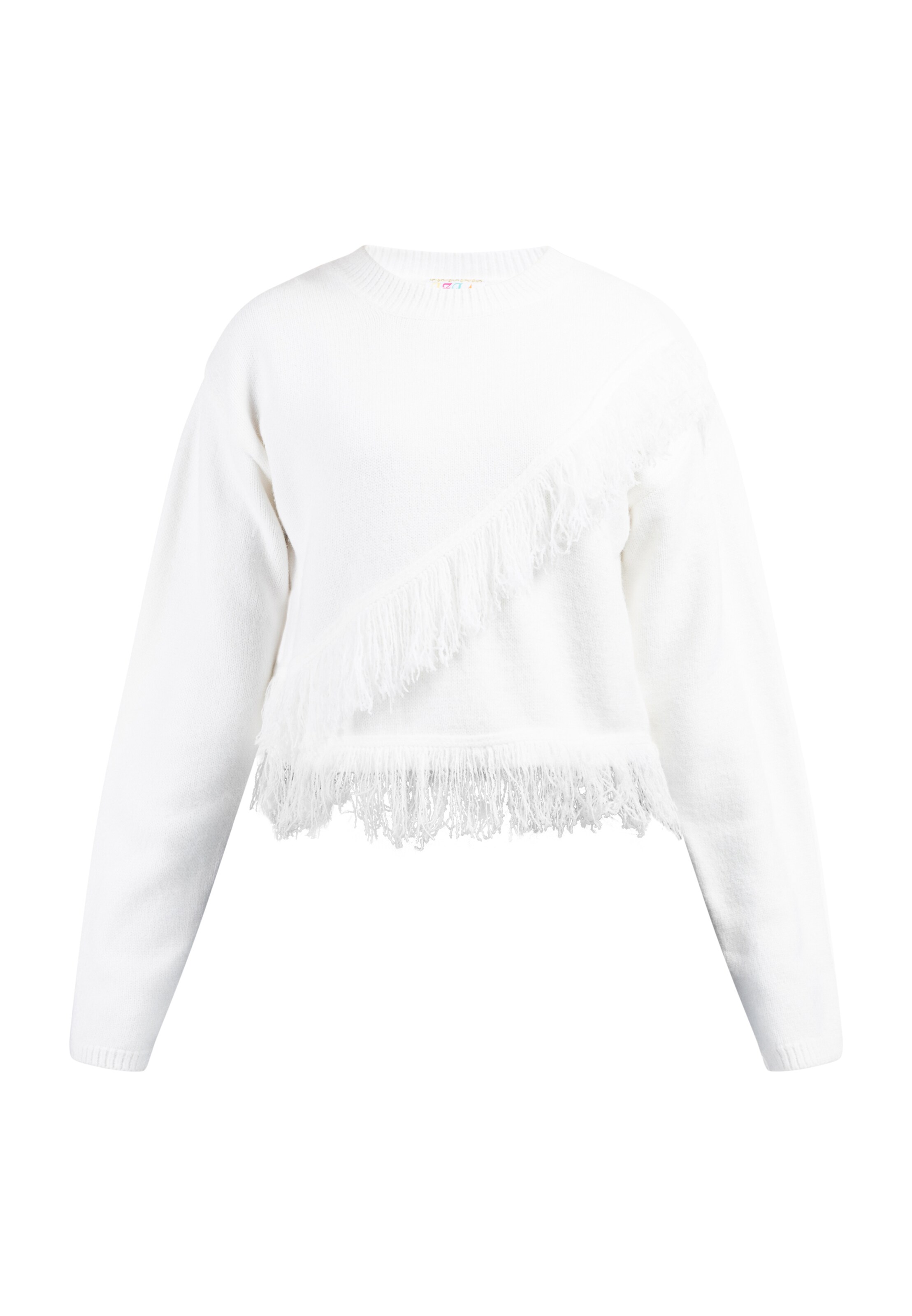 IZIA Trui in Wit: voorkant