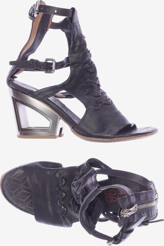 A.S.98 Sandals & High-Heeled Sandals in 40 in Black: front