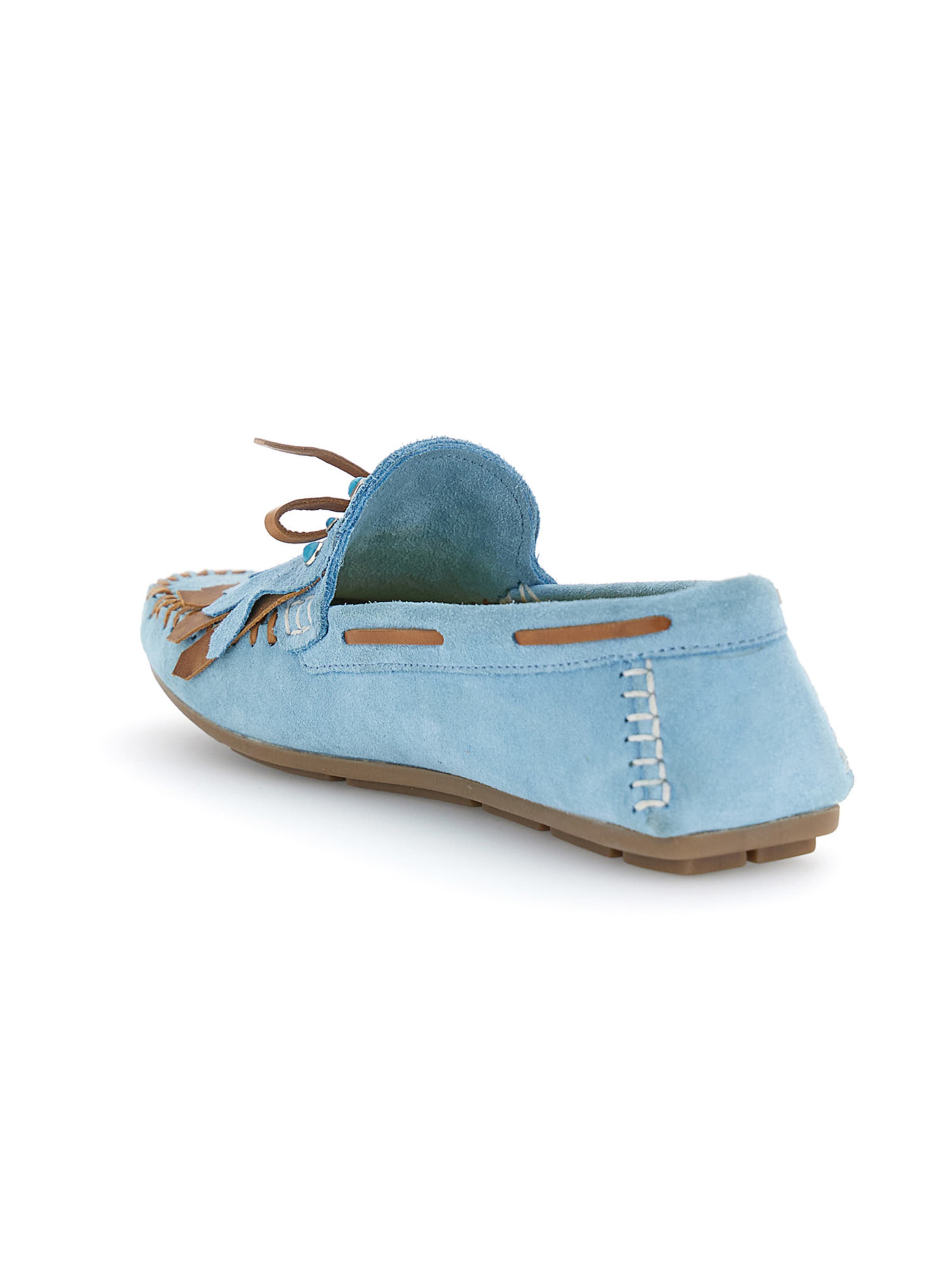 Mocassino di CAFè NOIR in blu