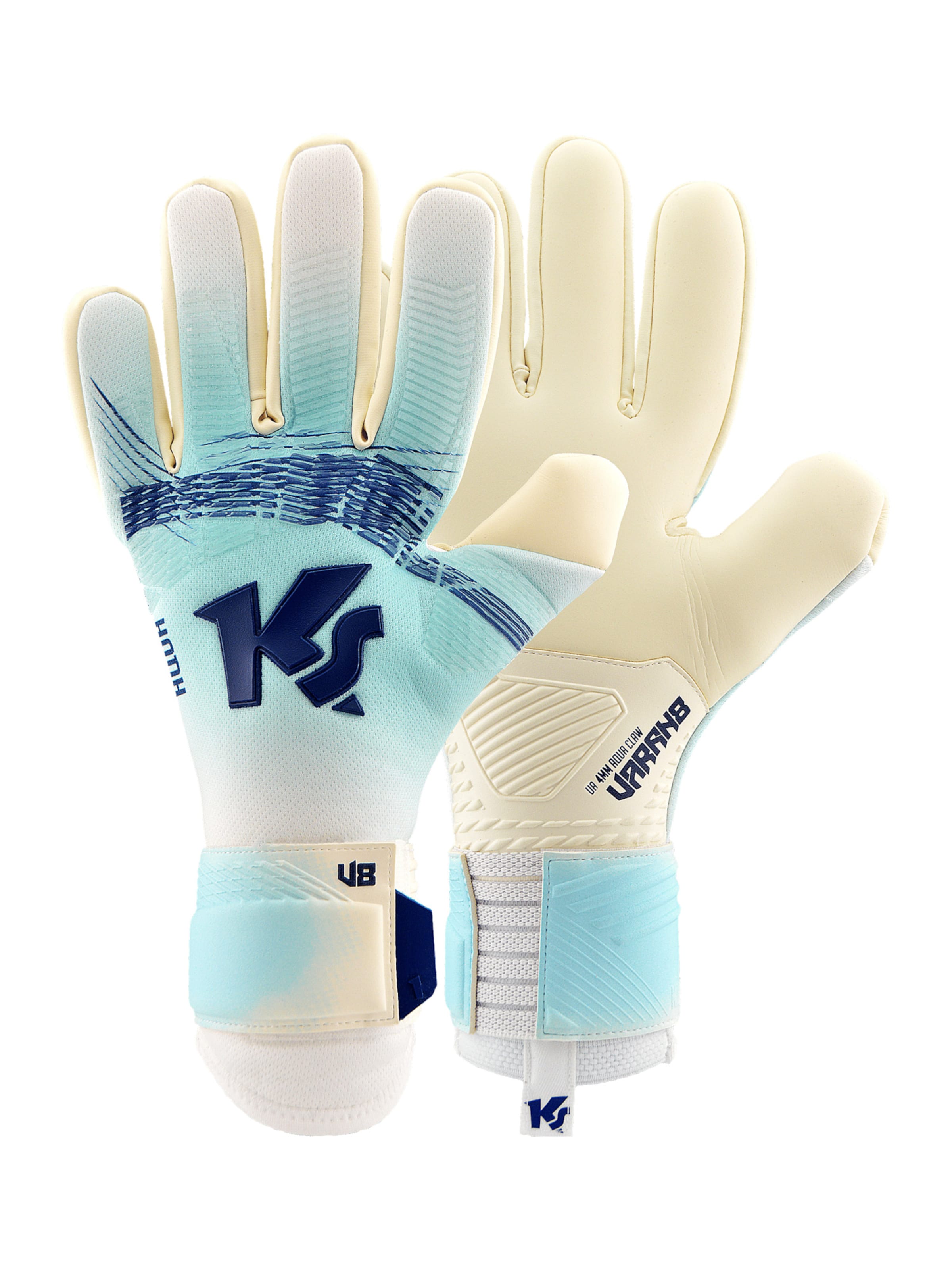 KEEPERsport Handschuhe in Blau: Vorderseite