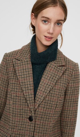 VERO MODA Between-Seasons Coat 'Blast' in Brown