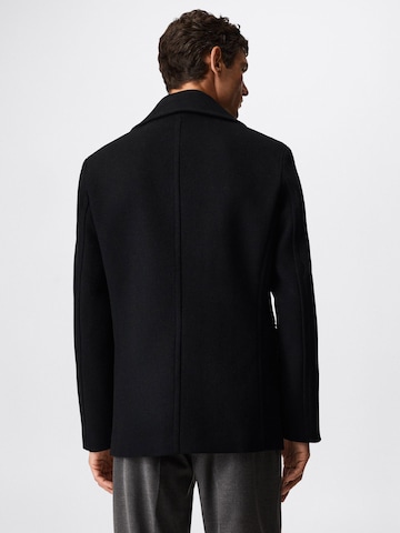 Manteau mi-saison 'Tinof' MANGO MAN en noir