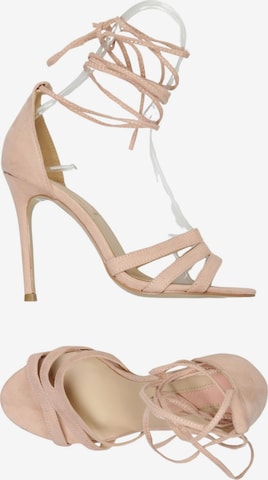 Dorothy Perkins Sandalen 37 in Pink: Vorderseite