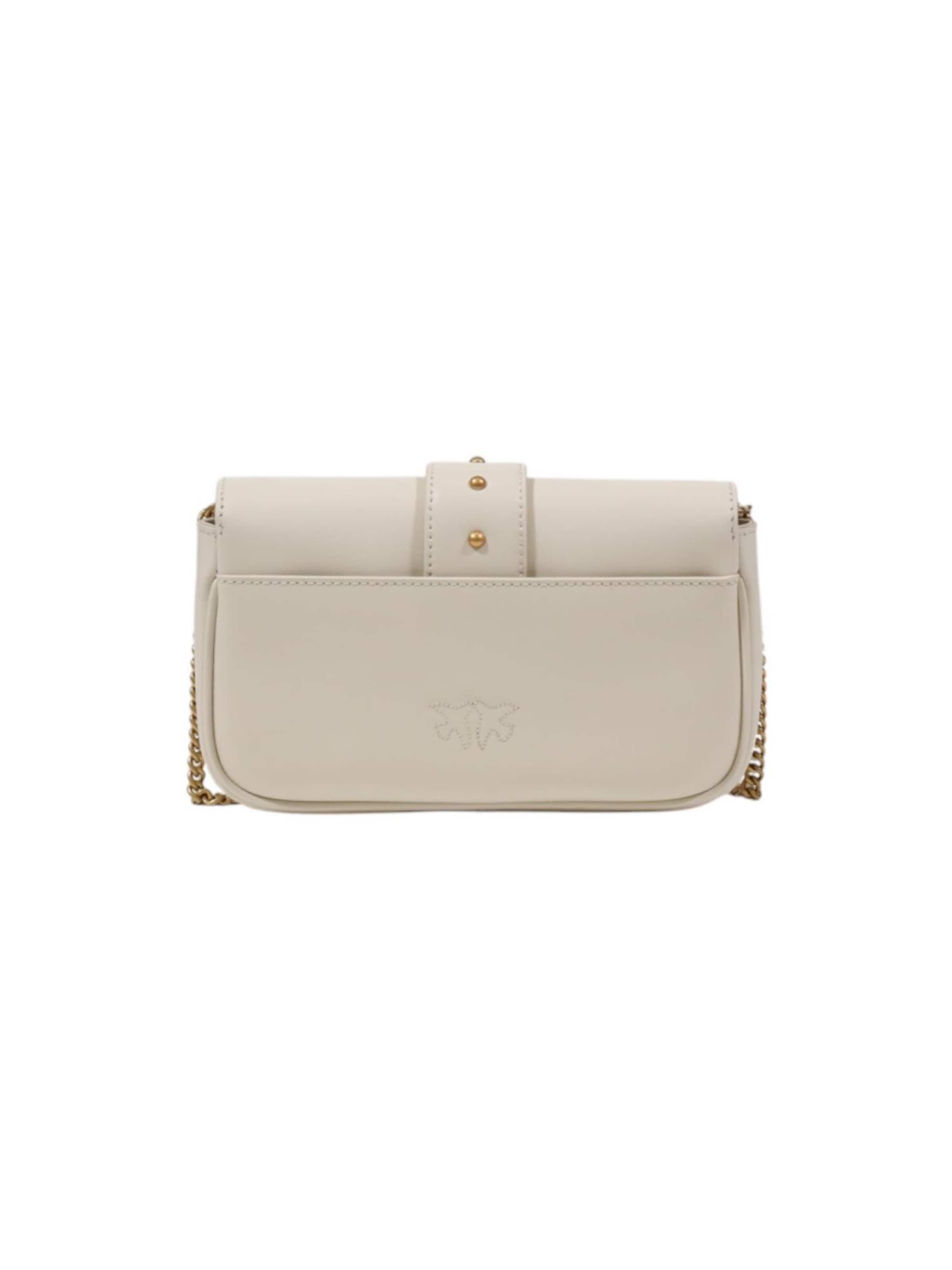 PINKO Skuldertaske 'POCKET LOVE ONE SIMPLY 100061 A0F1' i beige