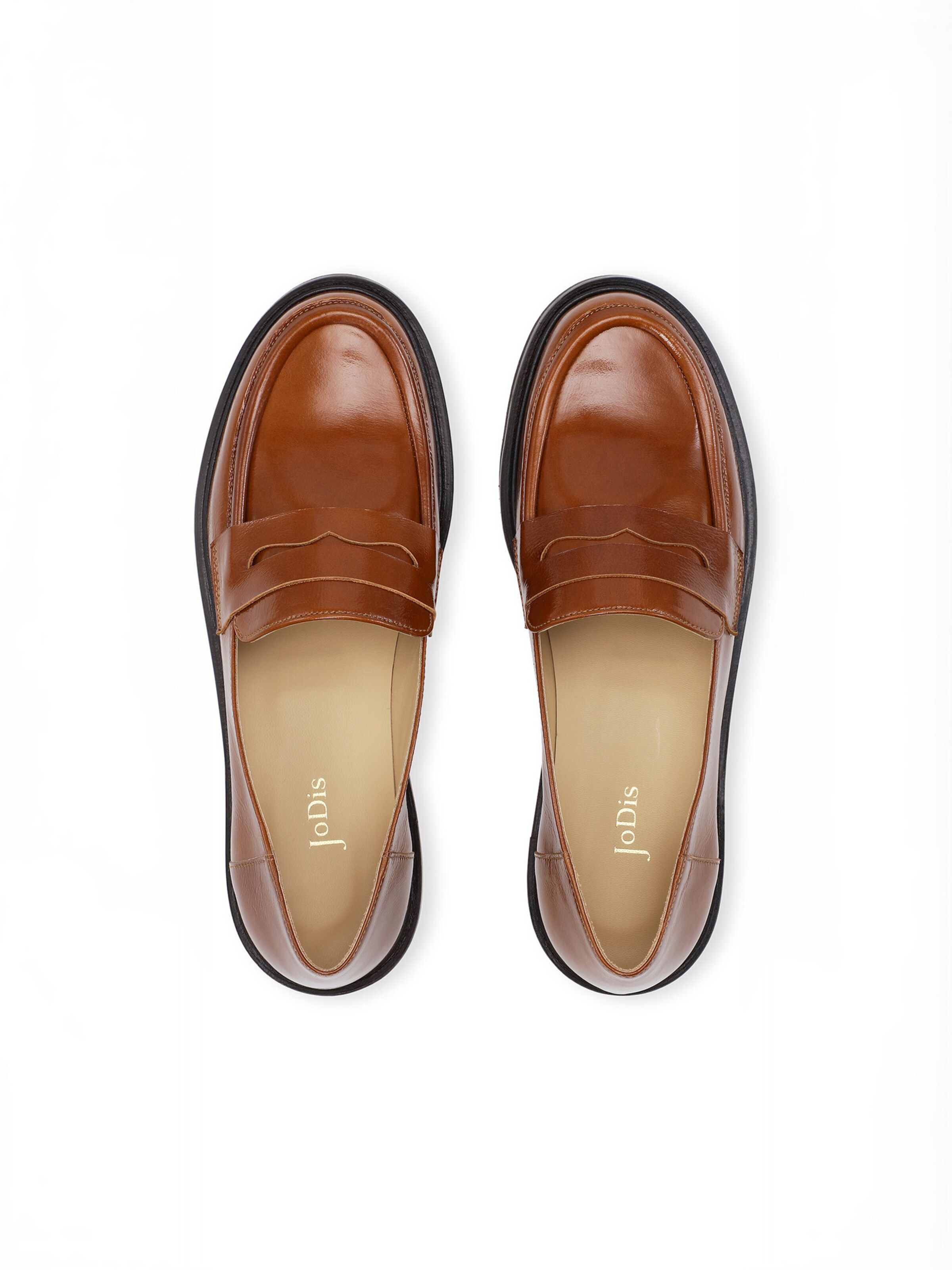 JoDis Low shoe ' TIANA ' in Braun: oben