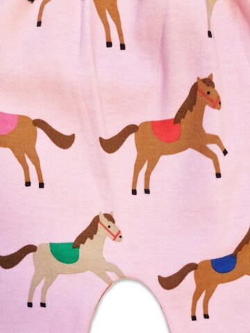 Toby Tiger Loose fit Pants 'Pferde' in Pink