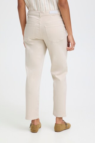 ICHI Regular Jeans in Beige