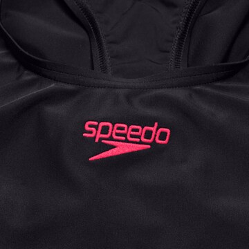 SPEEDO Bralette Sports Bikini in Black