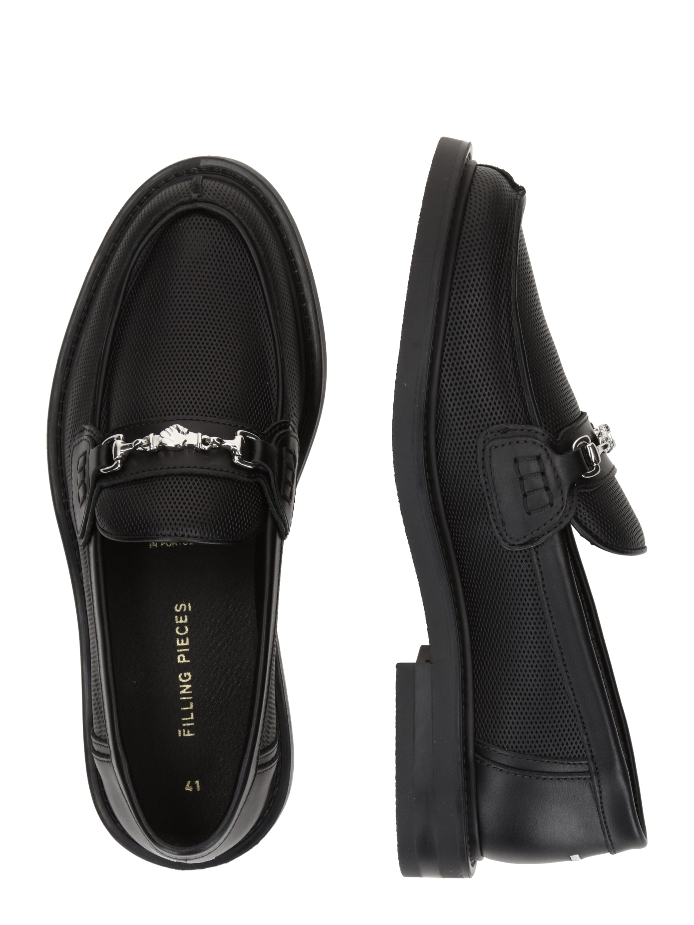 Filling Pieces Slip-ons 'Aten' in Black