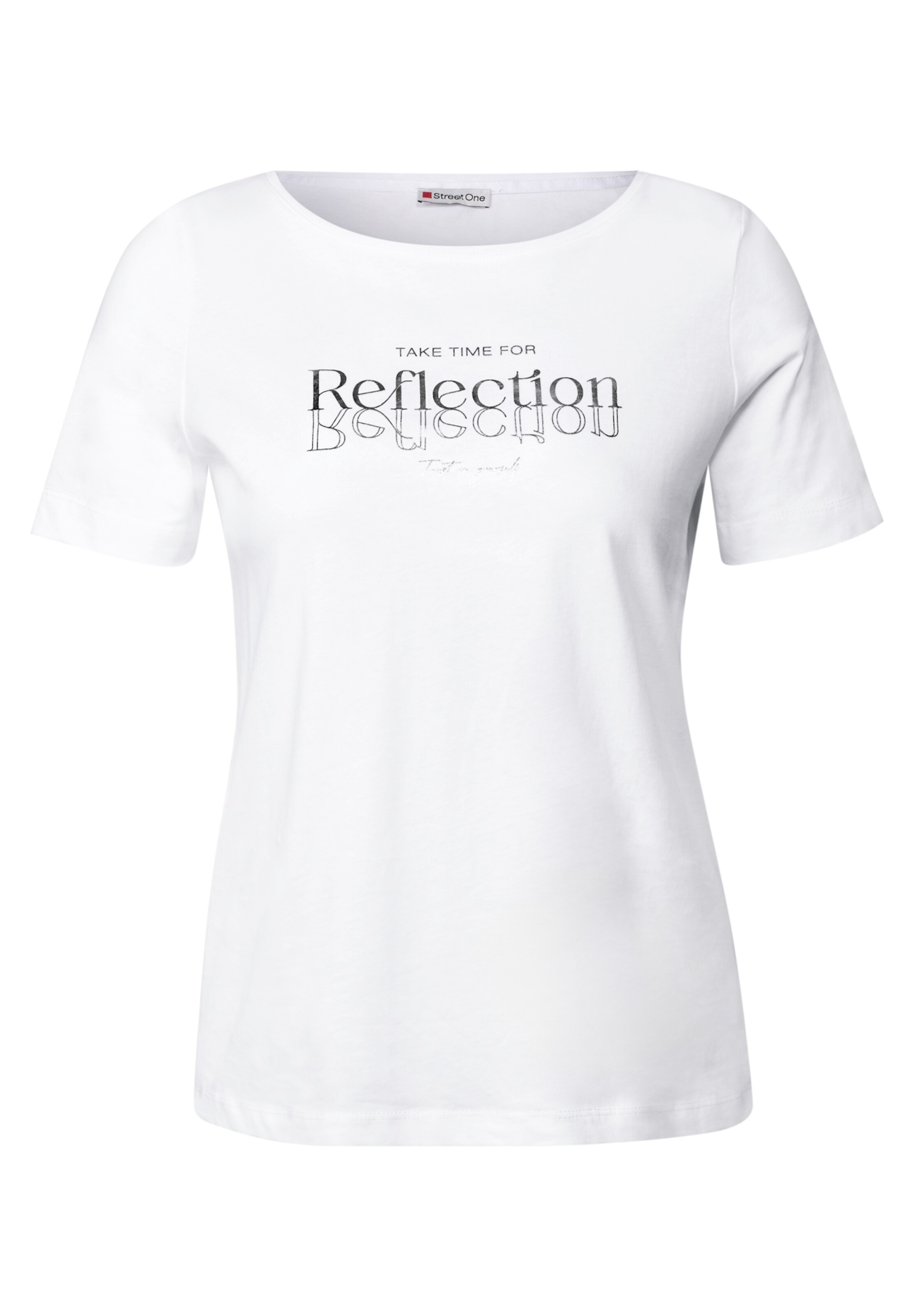 STREET ONE Shirt in White: front