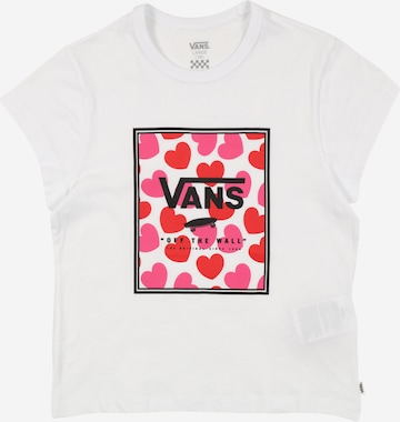 VANS Shirt in Wit: voorkant