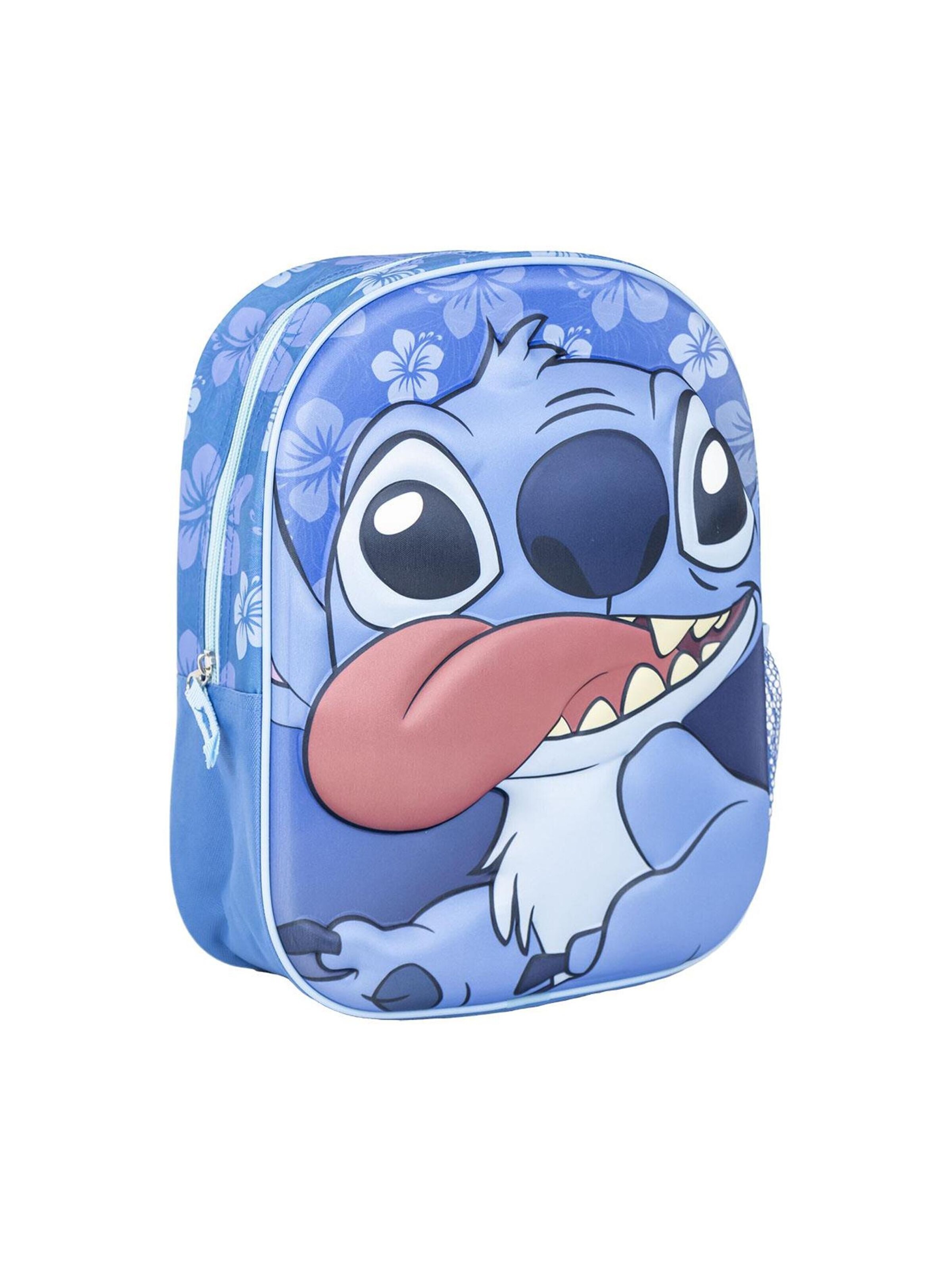 Sac à dos 'Disney Stitch Kinderrucksack - lustiges 3D-Design, leichter Schulranzen für Fans von Lilo & Stitch!' Cerdá en bleu