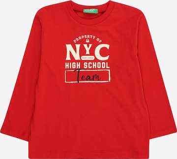 UNITED COLORS OF BENETTON Shirt in Red: front