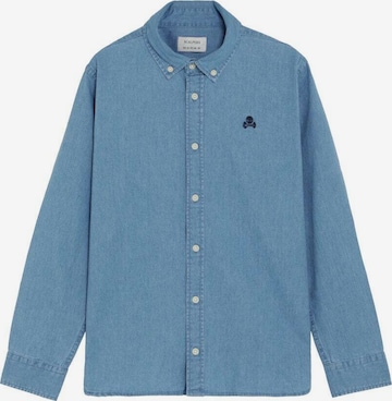 Scalpers Regular Fit Scalpha S Bd Shirt Kids ' ' in Blau: Vorderseite